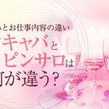 セクキャバとピンサロは何が違う?仕組みとお仕事内容の違い